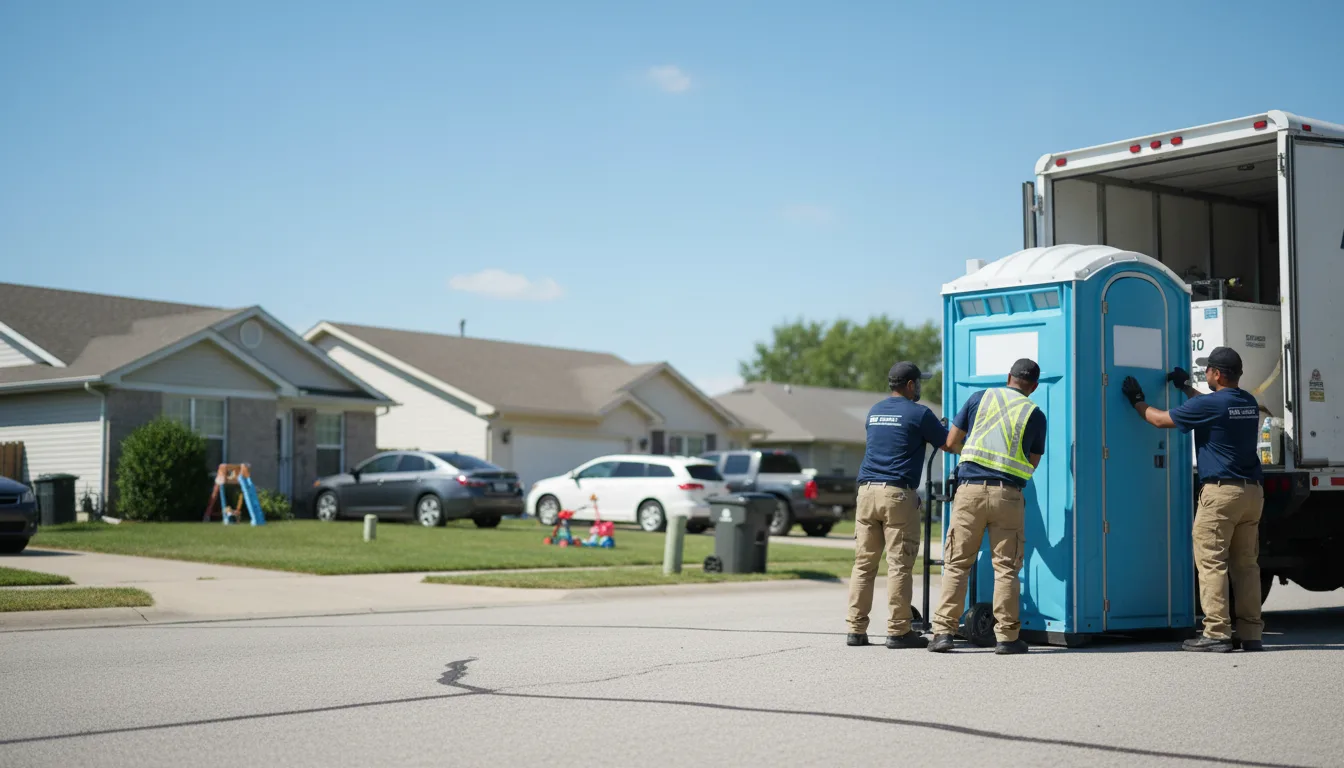 Standard Porta Potty Rentals in Harrisonville, MO near me